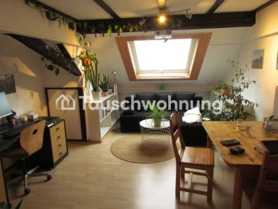 Tauschwohnung: Helle 2-Zimmer Wohnung in Freiburg Zentrum