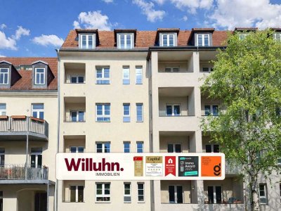 Ab sofort bezugsfrei: Zentrum fußläufig erreichbar | Helle 2-Zimmer-Wohnung mit Südbalkon und EBK