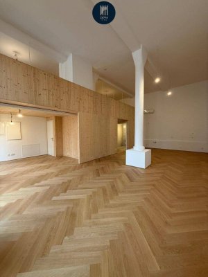 "Apostelhof" 3 Zimmer Erdgeschosswohnung mit Terrasse- modern living im Altbau auf höchstem Standard mitten im 3. Bezirk