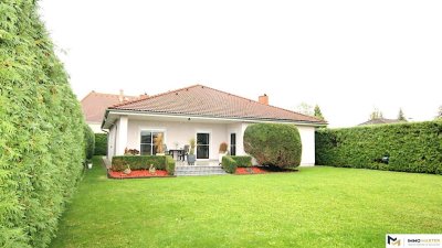 Wohnen auf 1000 m² barrierefreier Fläche, Bungalow in Trumau mit uneinsehbarem Garten