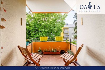 DAVIS Immobilien - Gepflegte 3-Zimmer-Wohnung mit Garage und Balkon in attraktiver Lage HD-Rohrbach