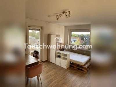 Tauschwohnung: Einzimmerwohnung mit Balkon auf der Hammerstraße