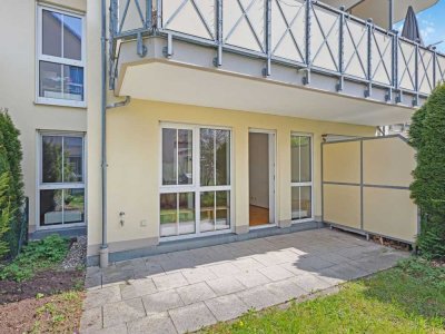 SOFORT BEZUGSFREI - Sehr gepflegte 2-Zimmer-Gartenwohnung in Toplage von Daglfing/Bogenhausen
