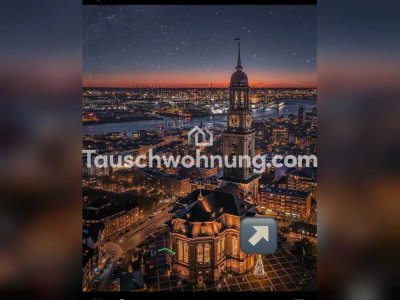 Tauschwohnung: Elbphilharmonie im Blick – zentrale 1. Z. Wohnung mit Balkon