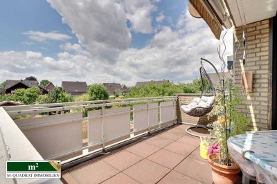 Neuer Preis -  großzügig geschnitten -  Dachgeschosswohnung in Biemenhorst