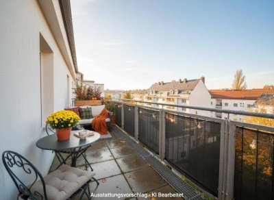 Für PAARE, SINGLES oder STUDENTEN - 2-Zimmer - große Terrasse - Neue Einbauküche - Ruhelage - OPEN HOUSE am 3.12.