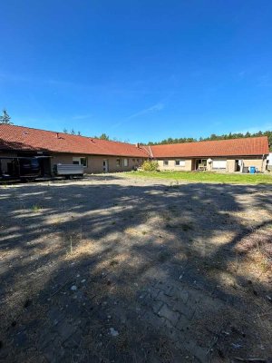 Wohn-/Gewerbeobjekt (Nutzfläche ca. 600 qm) in Waldlage im Gewerbegebiet Borkheide