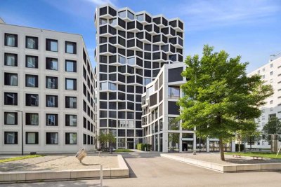 Stilvolle Designwohnung im Friends Tower mit eigener Terrasse
