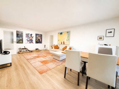 Barrierefrei wohnen an der Kölner Rheinpromenade, 100 m²,  3 Zimmer, 2 Panoramabalkone, Garage