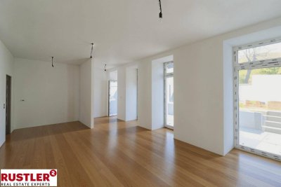 3 Zimmer-Erstbezug mit 45m² Eigengarten und Terrasse - Nähe Kutschkermarkt