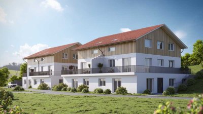 Idyllisch Wohnen in idealer 3 Zimmer Neubauwohnung mit Terrasse, Garten (Nr. 6) nah Bodensee