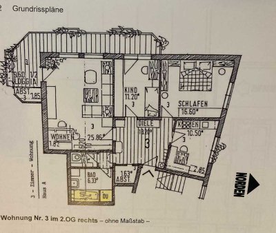 Kapitalanlage - Top gelegene 3-Zimmer-Wohnung in Augsburg