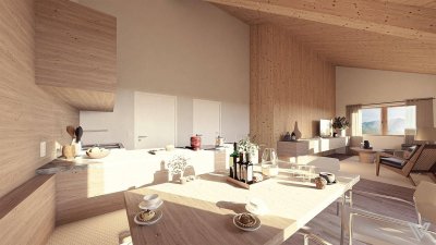 Neubauwohnung im Dachgeschoss mit 3 Schlafzimmer- Hohe Wohnbauförderung