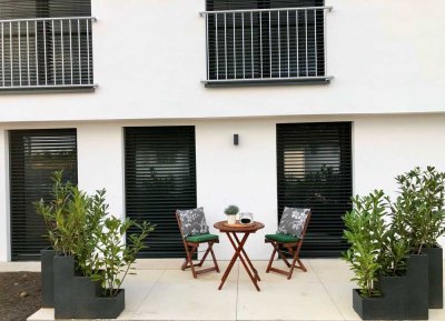 Für Pendler: Stilvolle möblierte 2-Zimmer-Terrassenwohnung in Waiblingen/ Neustadt mit EBK