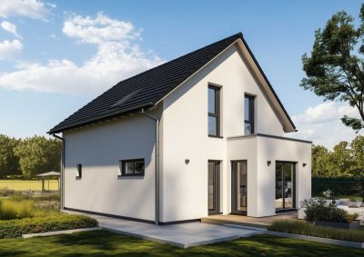 Naturnah & stadtnah leben - Modernes Einfamilienhaus in Mueß.