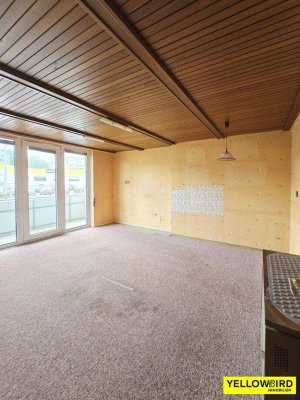 1 Zimmer auf 51m² I große Loggia I gute Lage I EG I Renovierungsbedarf