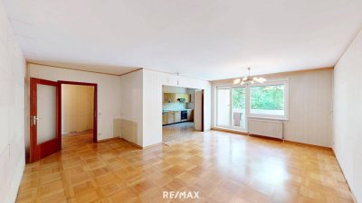 EINMALIGE CHANCE, 4 Zimmerwohnung mit Freifläche