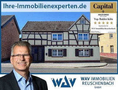 Gemütliches Fachwerkhaus mit zusätzlicher Halle und Garten