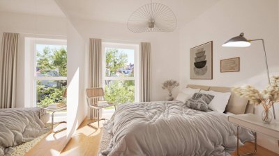 Gemütliche 2-Zimmer-Balkonwohnung nahe Leechwald