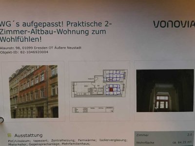 Schöne 2-Zimmer-Tauschwohnung in Dresden