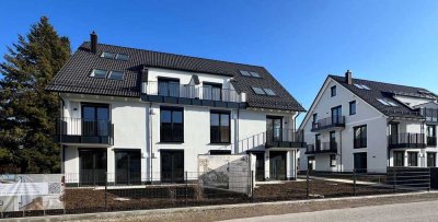 Gemütliche NEUBAU-DG-Wohnung über zwei Etagen, Speichergeschoss, Dachterrasse und Balkon