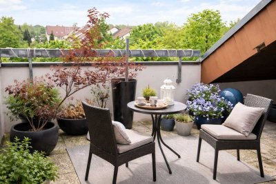 Charmante 2,5-Zimmer Dachgeschosswohnung in Mannheim-Wallstadt