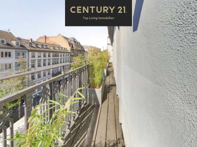 Luxus | 4 Zimmer | Sanierter Altbau | 3 Balkone | Aufzug | Stellplatz