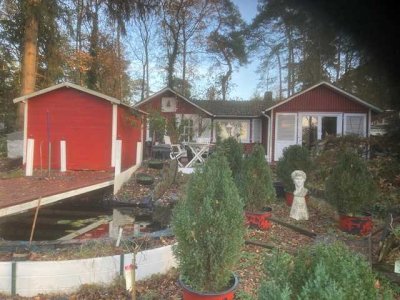 Schwedenhaus mit 4 Zimmern und Seeblick