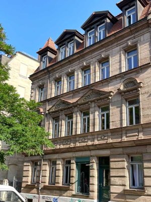 PROVISIONSFREI: 2-Zi.-ETW mit Gemeinschaftsgarten in Gostenhof!