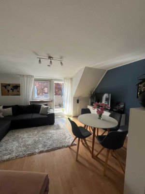 Helle 4-Zimmer-Dachgeschosswohnung mit Balkon