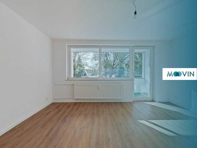 FRISCH RENOVIERT: Intelligent geschnittene 4-Zimmer-Wohnung mit BALKON und BADEWANNE
