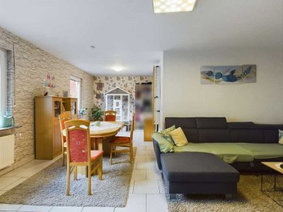 Wohnen wie im Einfamilienhaus - Eigentumswohnung mit Garten in Ranstadt Bellmuth