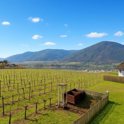 Wohnen in der Wachau: Einfamilienhaus in Ortsrandlage mit Blick ins Donautal - zu kaufen in 3610 Weißenkirchen