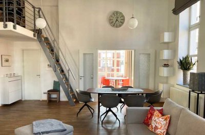 Exklusives Wohnen am Theater - Lichtdurchflutetes Loft mit Aufzug im Erfurter Brühl