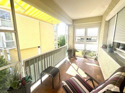 Wunderschöne 3-Zimmer-Wohnung mit Loggia, Balkon und TG-Stellplatz mitten in Bad Füssing!