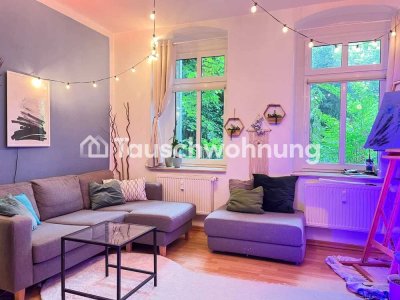 Tauschwohnung: Grüne Oase im Hinterhaus mit 3 Zimmern und Bambusblick