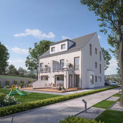 Doppelhaus in Pfuhl mit 185qm, Neubau, KfW förderfähig, perfekte Investition