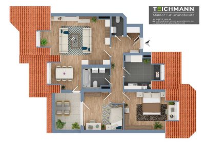 Attraktive Drei-Zimmer-Wohnung in gewachsener Wohnlage, ideal für Eigennutzer oder Kapitalanleger