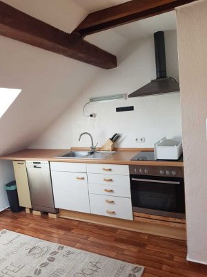 gemütliche 3-Zimmer-Dachgeschosswohnung in Obernjesa