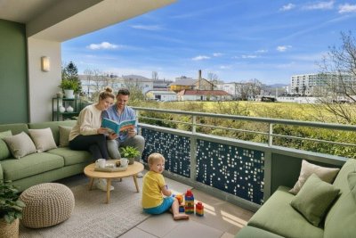 PROVISIONSFREI: Neubau - 3 Zimmer - Loggia – HOHE VERMIETBARKEIT &amp; SICHERE RENDITE