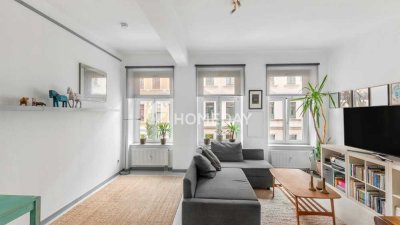 Stilvoll möblierte 2-Zimmer-Wohnung in gepflegtem Altbau – sofort bezugsfrei