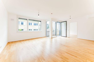 Erstbezug! Gut aufgeteilte 2-Zimmer-Dachgeschosswohnung inkl. KFZ-Stellplatz nahe AKH zu vermieten!