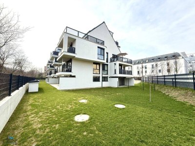 NEU! TRAUMHAFTE 3 ZIMMER NEUBAUWOHNUNG MIT RIESIGEM GARTEN IN RUHIGER LAGE NÄHE MARCHFELDKANAL!