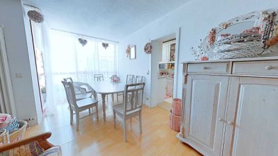 Stilvolle 3-Zimmer-Wohnung mit Wow-Effekt & Dachterrasse