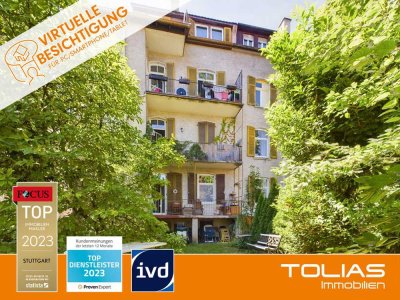 Das Glück wohnt ganz oben! 3-Zimmer-Wohnung zentral in Bad Cannstatt