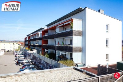 3-ZIMMER-ERDGESCHOSSWOHNUNG MIT LOGGIA IN PREGARTEN ZU VERGEBEN!