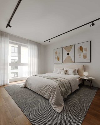 Sonnig & Modern: optimal geschnittene 2-Zi-Wohnung mit Garten oder Balkon