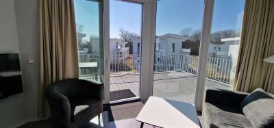 Penthouse-Superior Ferienwohnung mt großer Dachterrasse im Beach-Bay