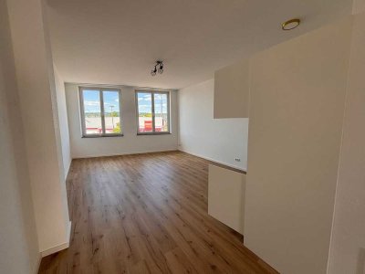 1-Zi-Apartment im Loftstyle, Erstbezug n.S, Fb-Hzg., EBK, Keller