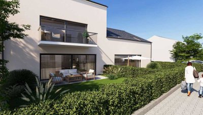 Moderne Doppelhaushälfte der besonderen Art in Liedolsheim!